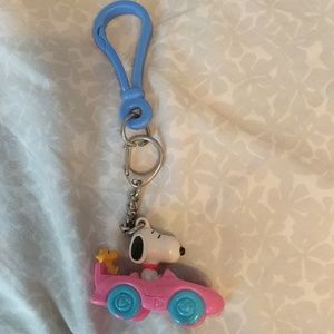 Snoopy and Woodstock keychain
